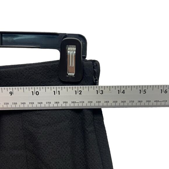 Rebecca Taylor Pique Lace-Hem Flounce Skirt in Black Size 2 - Picture 9 of 9